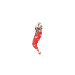 E.Marinella CORNETTO ROSSO In seta e argento Online