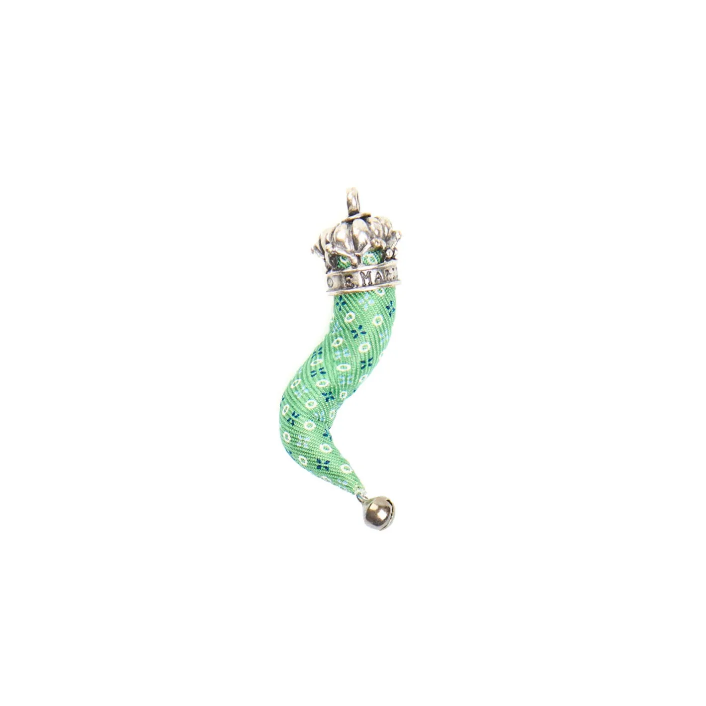 E.Marinella CORNETTO VERDE CHIARO In seta e argento Best