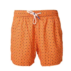 E.Marinella COSTUME DA BAGNO ARANCIONE Macrofantasia fiore Clearance