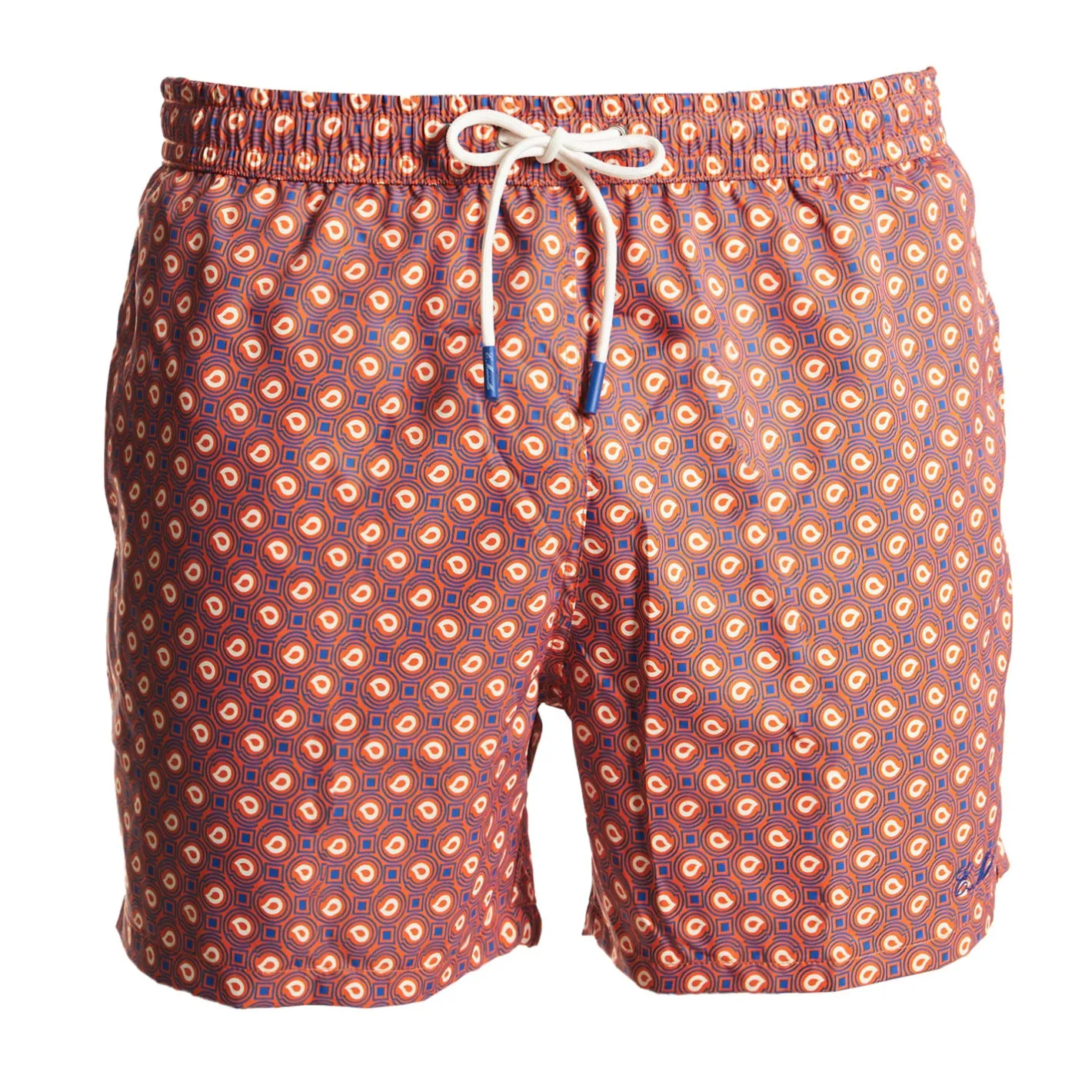 E.Marinella COSTUME DA BAGNO ARANCIONE Paisley Online