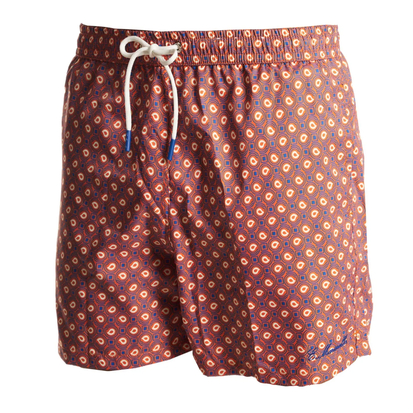 E.Marinella COSTUME DA BAGNO ARANCIONE Paisley Online
