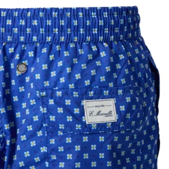 E.Marinella COSTUME DA BAGNO BLUETTE Macrofantasia fiore Discount