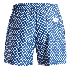 E.Marinella COSTUME DA BAGNO BLU Macrofantasia fiore Best