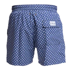 E.Marinella COSTUME DA BAGNO BLU SCURO Macrofantasia fiore