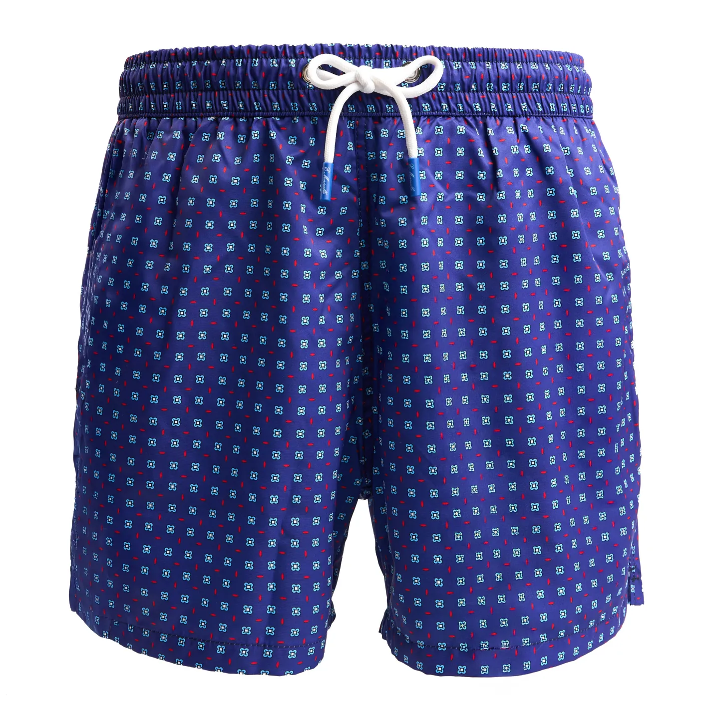 E.Marinella COSTUME DA BAGNO BLU SCURO Macrofantasia fiore Clearance