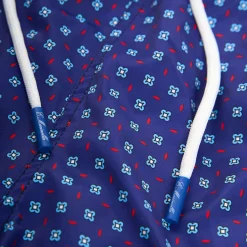 E.Marinella COSTUME DA BAGNO BLU SCURO Macrofantasia fiore Clearance
