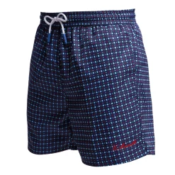 E.Marinella COSTUME DA BAGNO BLU SCURO Microfantasia fiore Outlet