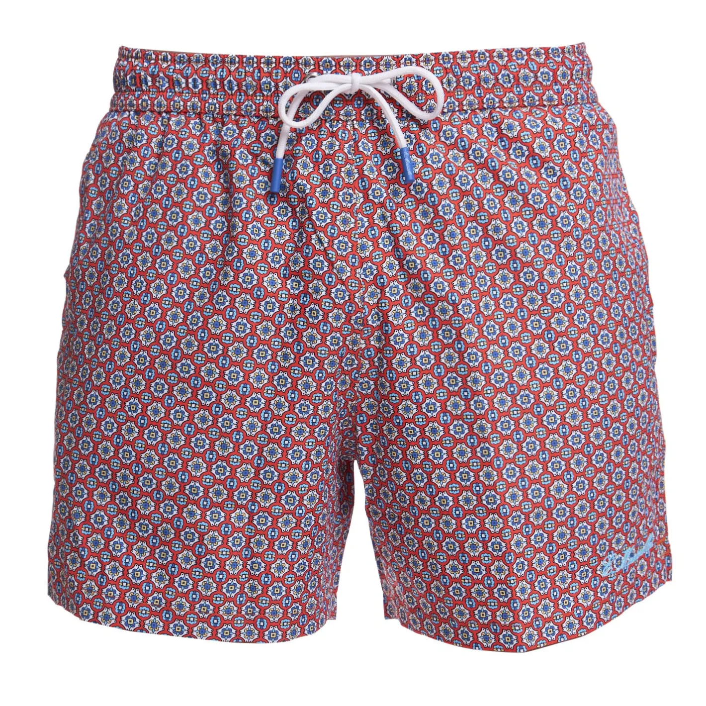 E.Marinella COSTUME DA BAGNO BORDEAUX Macrofantasia fiore Clearance