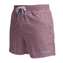 E.Marinella COSTUME DA BAGNO BORDEAUX Macrofantasia fiore Clearance