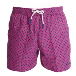 E.Marinella COSTUME DA BAGNO FUCSIA Macrofantasia fiore New