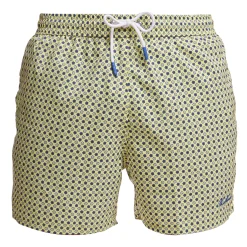 E.Marinella COSTUME DA BAGNO GIALLO Microfantasia fiore Clearance