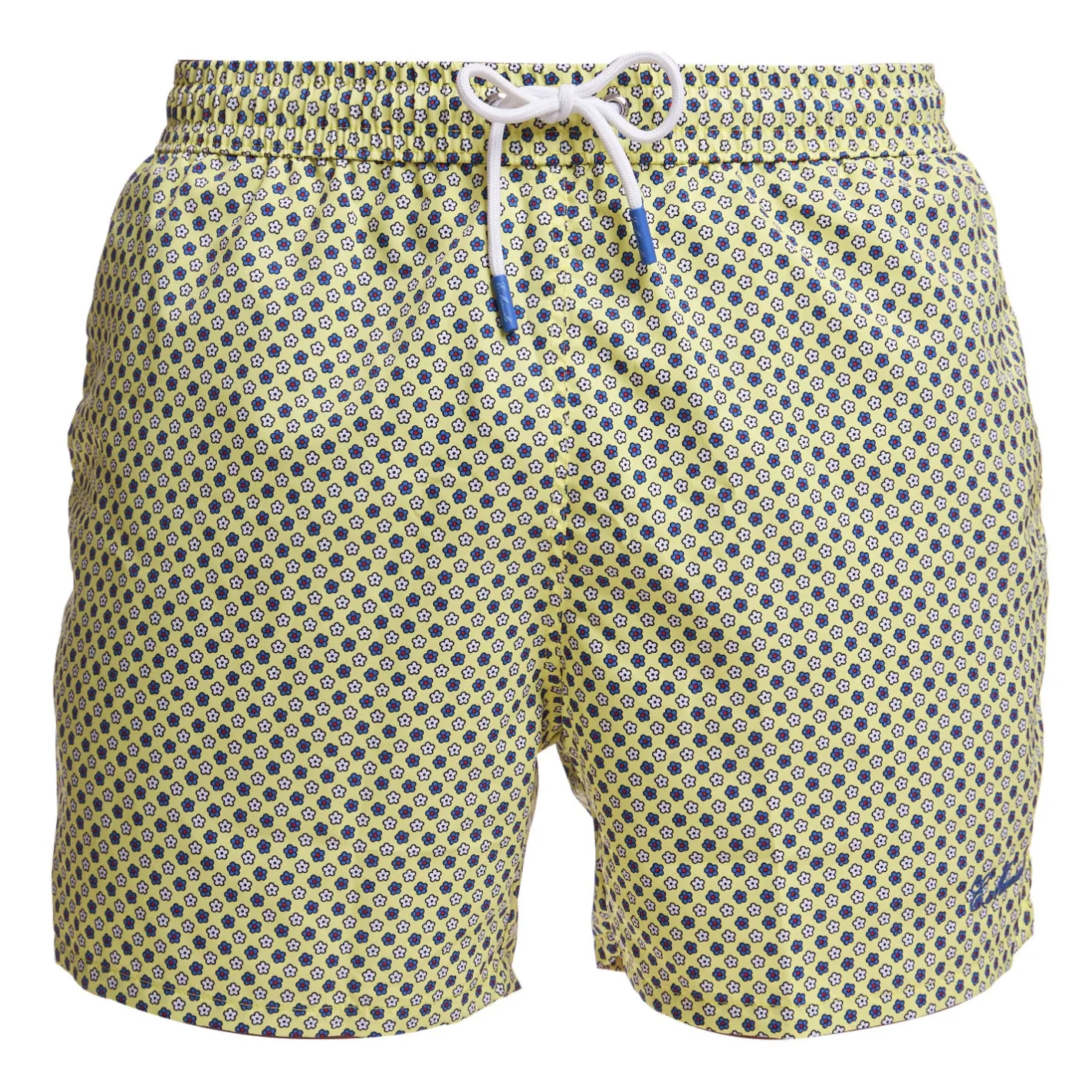 E.Marinella COSTUME DA BAGNO GIALLO Microfantasia fiore Clearance