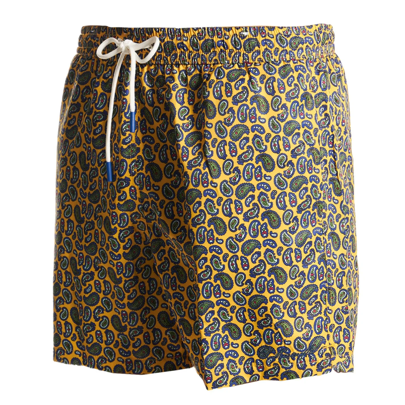 E.Marinella COSTUME DA BAGNO GIALLO Paisley