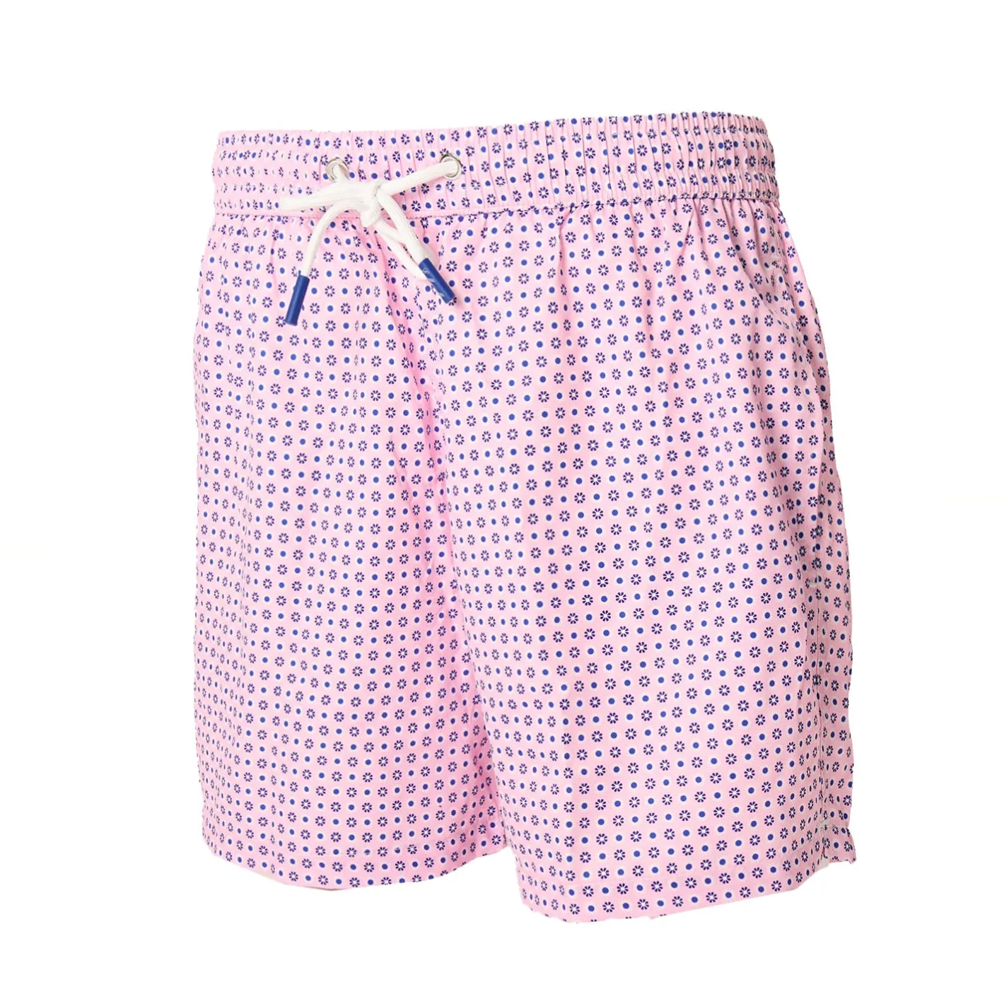 E.Marinella COSTUME DA BAGNO ROSA Microfantasia fiore Online