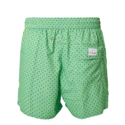 E.Marinella COSTUME DA BAGNO VERDE CHIARO Microfantasia fiore Clearance