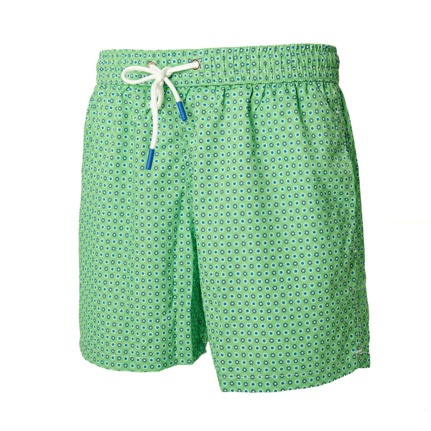 E.Marinella COSTUME DA BAGNO VERDE CHIARO Microfantasia fiore Clearance