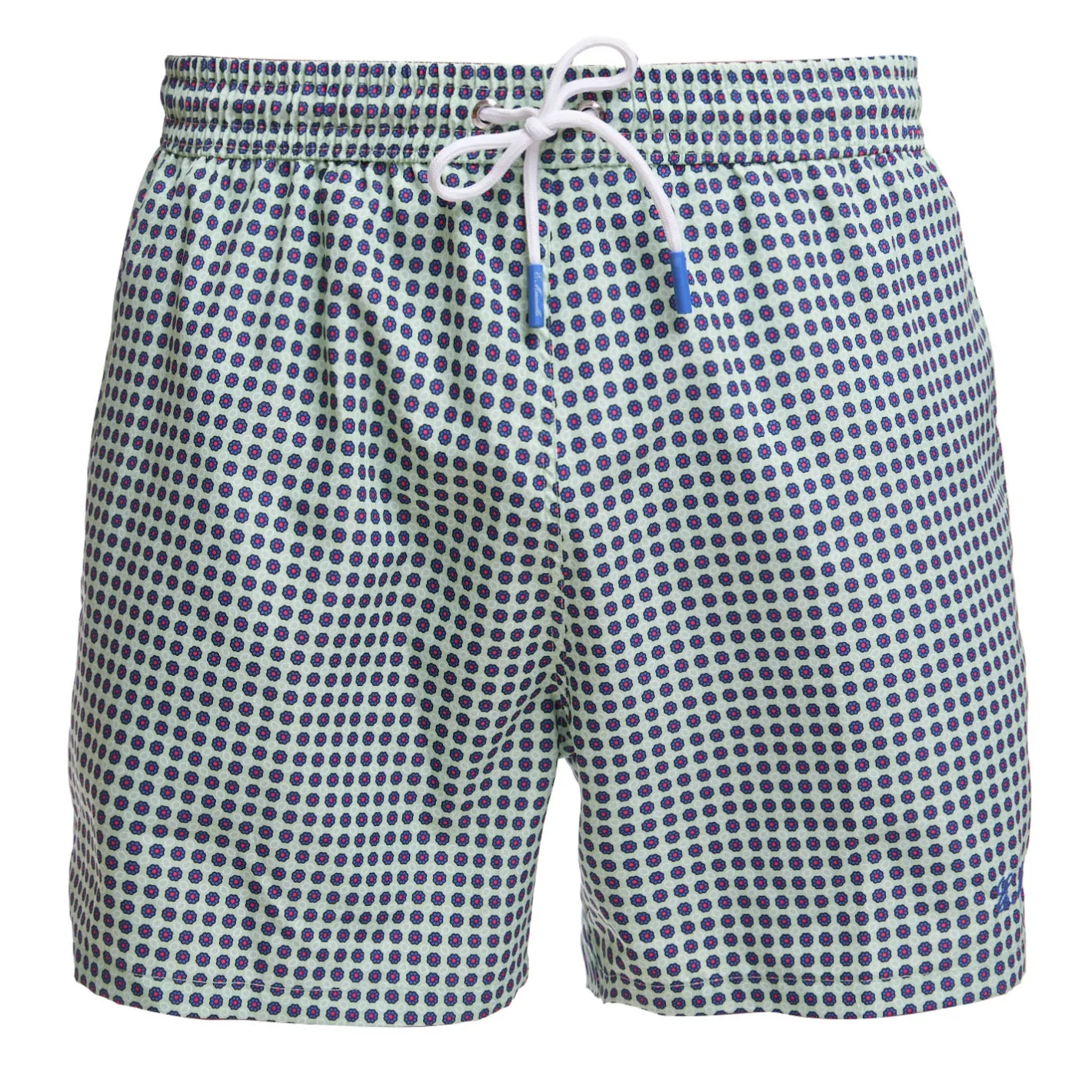 E.Marinella COSTUME DA BAGNO VERDE CHIARO Microfantasia fiore Hot