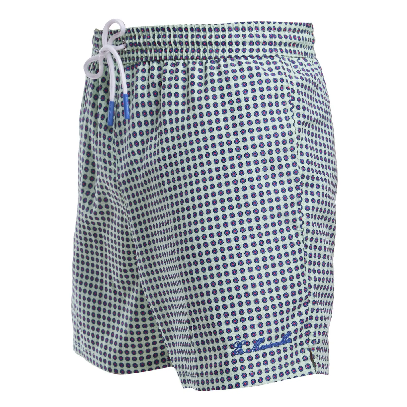 E.Marinella COSTUME DA BAGNO VERDE CHIARO Microfantasia fiore Hot