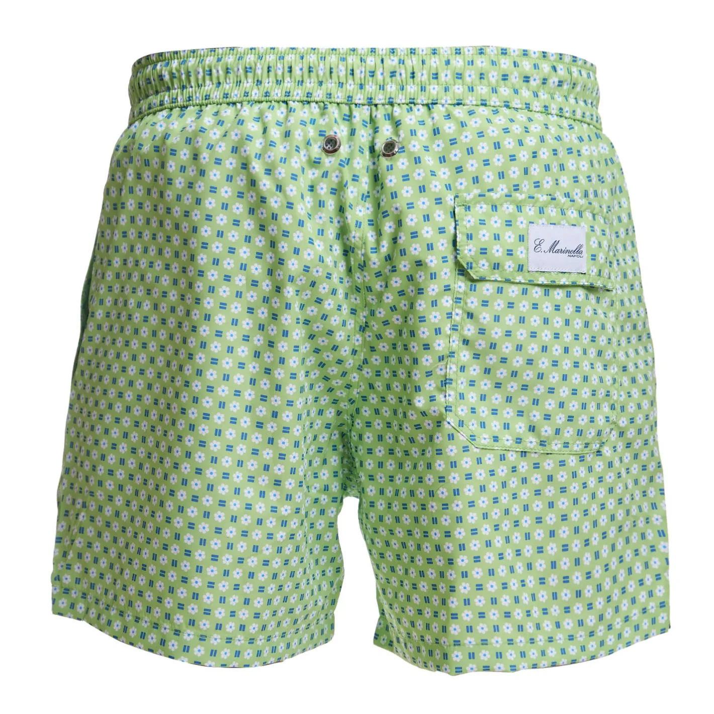 E.Marinella COSTUME DA BAGNO VERDE CHIARO Microfanatsia fiore Sale