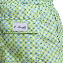 E.Marinella COSTUME DA BAGNO VERDE CHIARO Microfanatsia fiore Sale