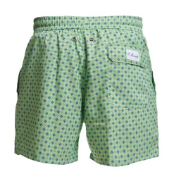 E.Marinella COSTUME DA BAGNO VERDE CHIARO Microfantasia fiore Discount