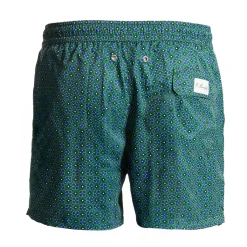 E.Marinella COSTUME DA BAGNO VERDE Macrofantasia fiore Best