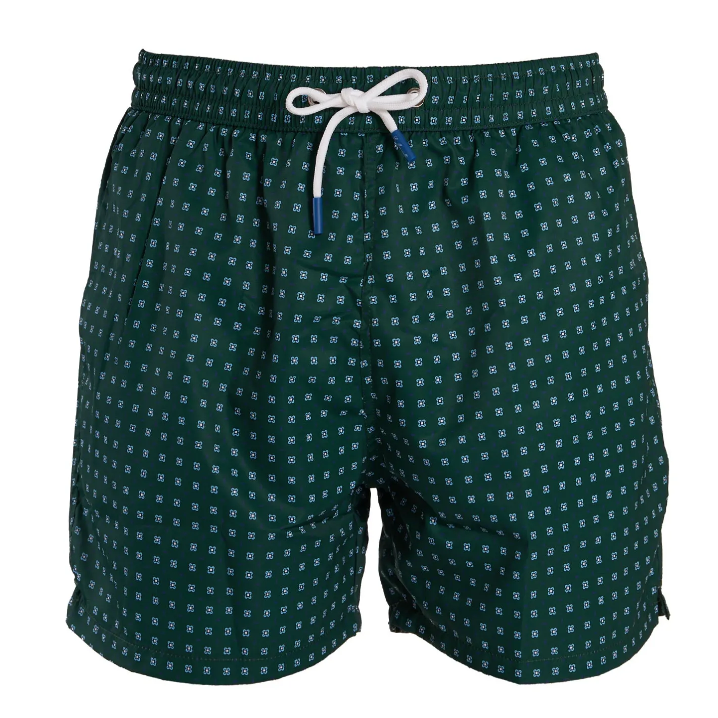 E.Marinella COSTUME DA BAGNO VERDE SCURO Macrofantasia fiore