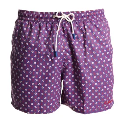 E.Marinella COSTUME DA BAGNO VIOLA Paisley Hot