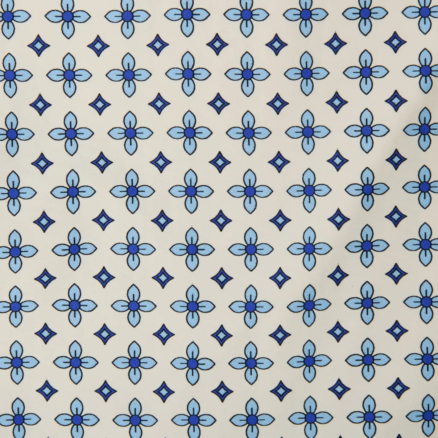 E.Marinella COSTUME INTERO BLU Microfantasia floreale Sale