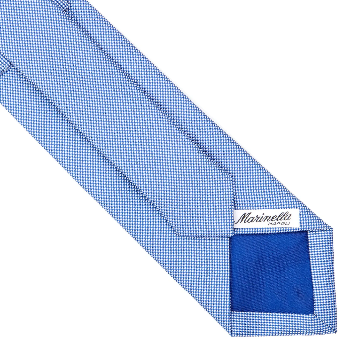 E.Marinella CRAVATTA CERIMONIA BLU In seta jacquard Best