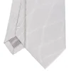 E.Marinella CRAVATTA CERIMONIA GRIGIO CHIARO In seta jacquard Best