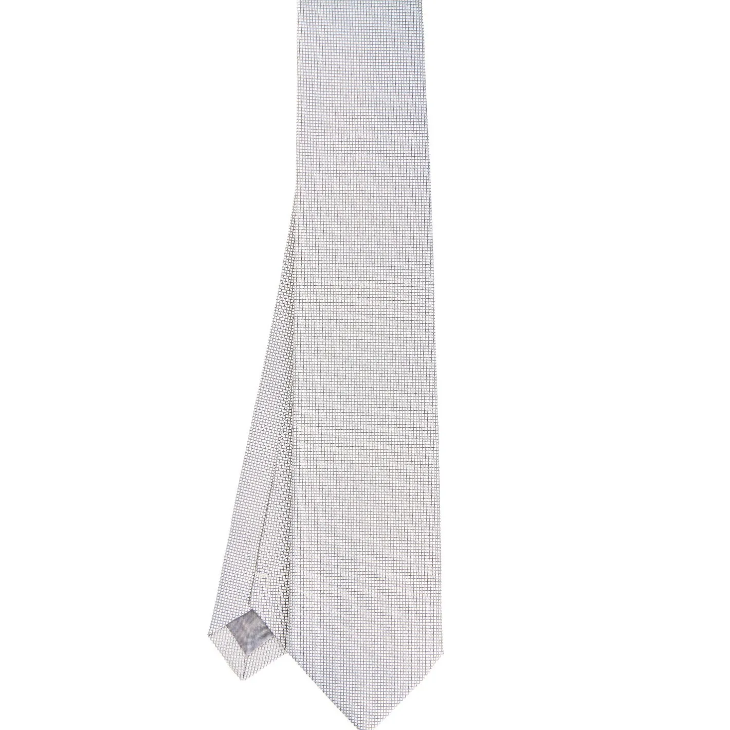 E.Marinella CRAVATTA CERIMONIA GRIGIO CHIARO In seta jacquard Best