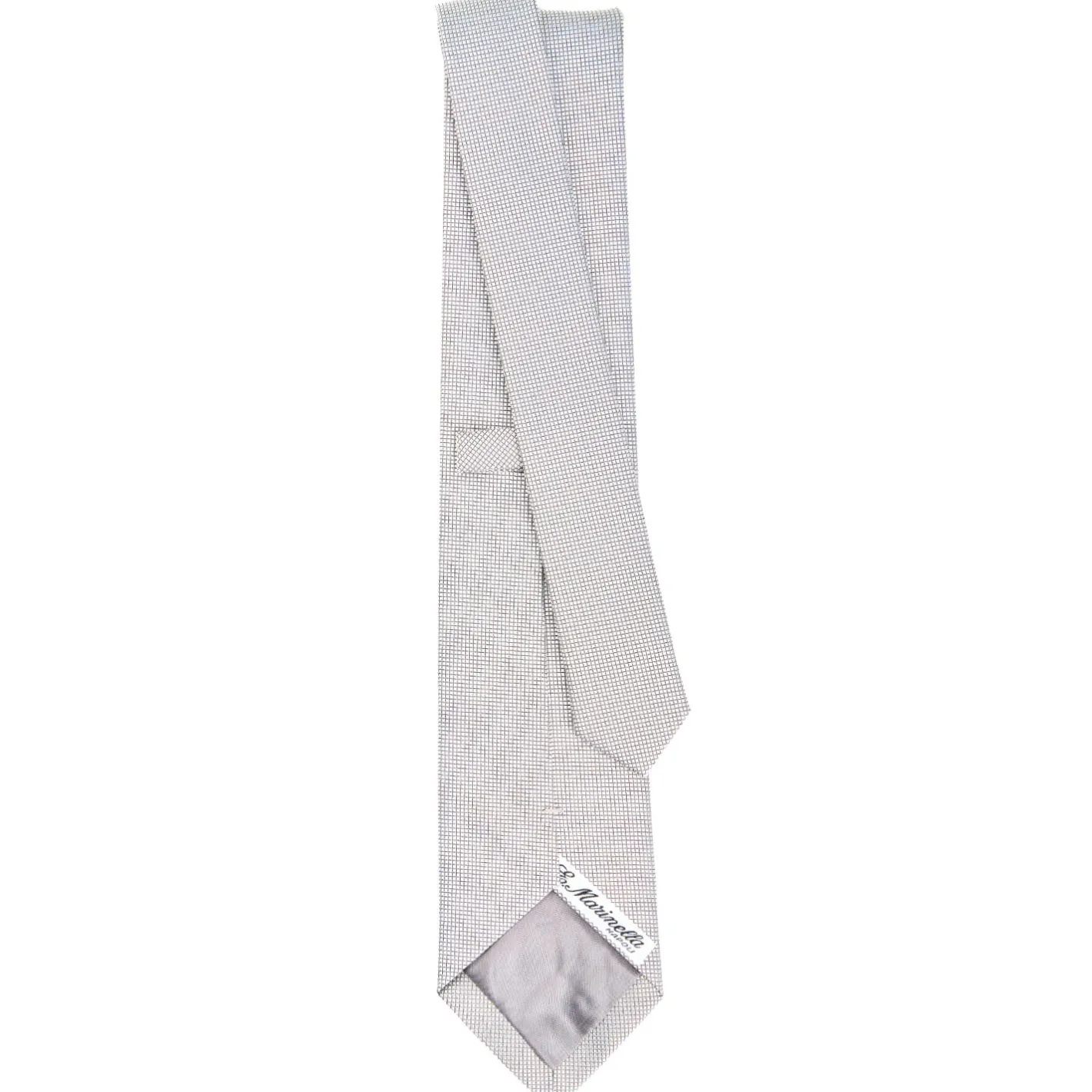 E.Marinella CRAVATTA CERIMONIA GRIGIO CHIARO In seta jacquard Best