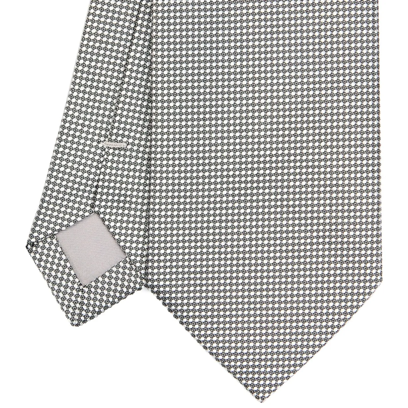 E.Marinella CRAVATTA CERIMONIA GRIGIO SCURO In seta jacquard Sale