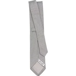 E.Marinella CRAVATTA CERIMONIA GRIGIO SCURO In seta jacquard Sale