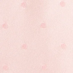 E.Marinella CRAVATTA CERIMONIA IN RASO DI SETA ROSA Pois Outlet