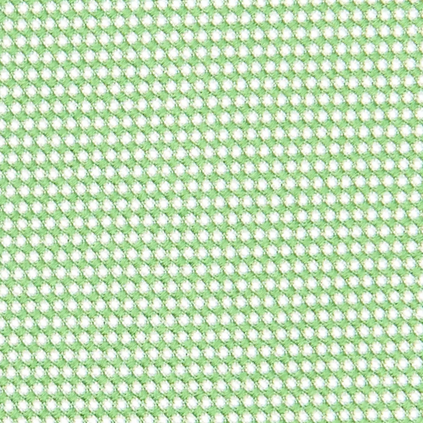 E.Marinella CRAVATTA CERIMONIA IN SETA JACQUARD VERDE CHIARO Microfantasia geometrica Outlet