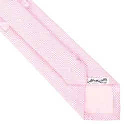 E.Marinella CRAVATTA CERIMONIA In seta jacquard rosa Outlet