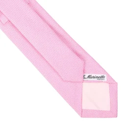E.Marinella CRAVATTA CERIMONIA In seta jacquard rosa Outlet