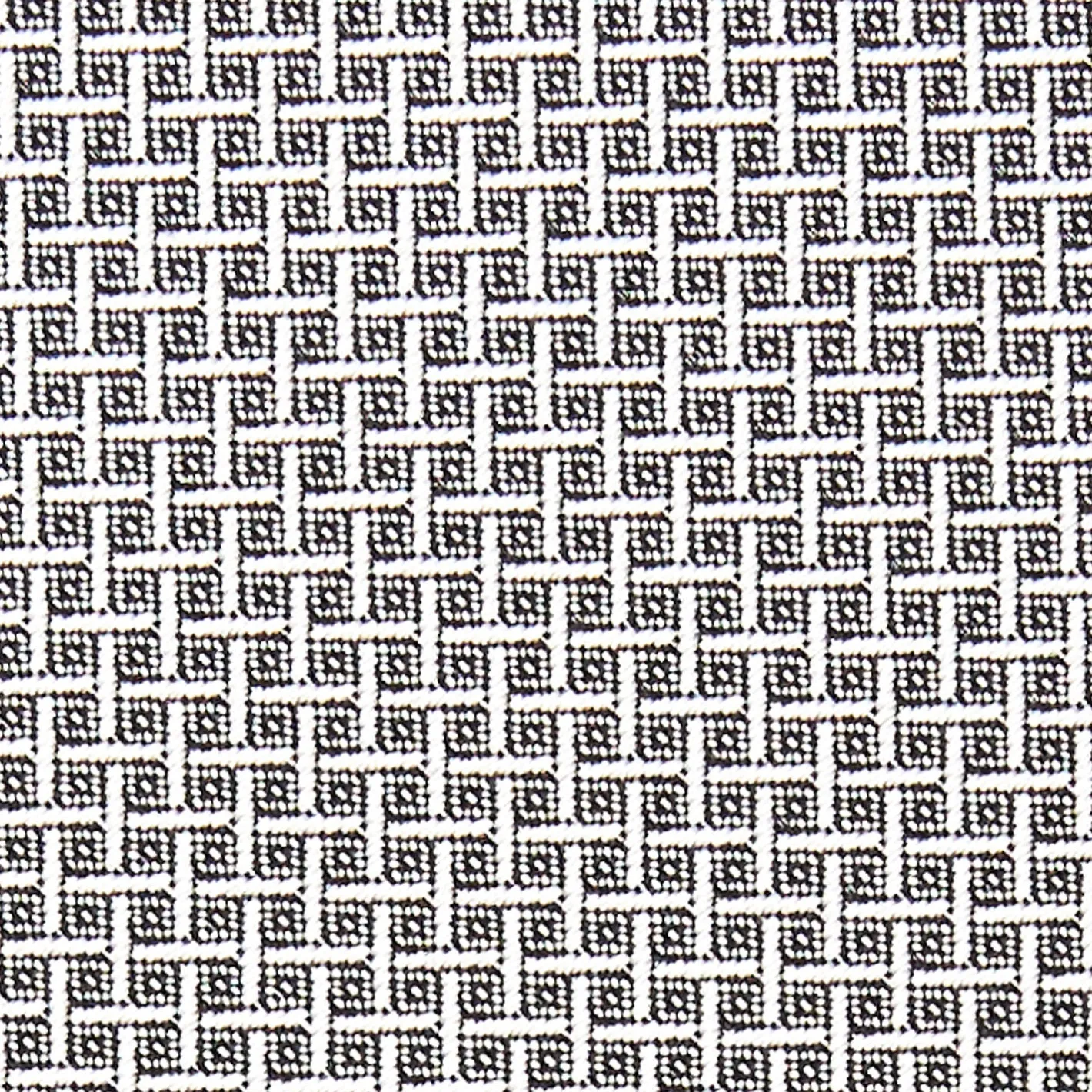 E.Marinella CRAVATTA CERIMONIA IN SETA JACQUARD GRIGIO CHIARO Microfantasia geometrica