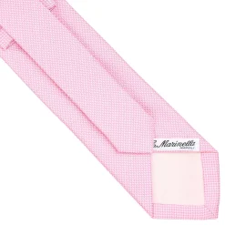 E.Marinella CRAVATTA CERIMONIA ROSA In seta jacquard Outlet