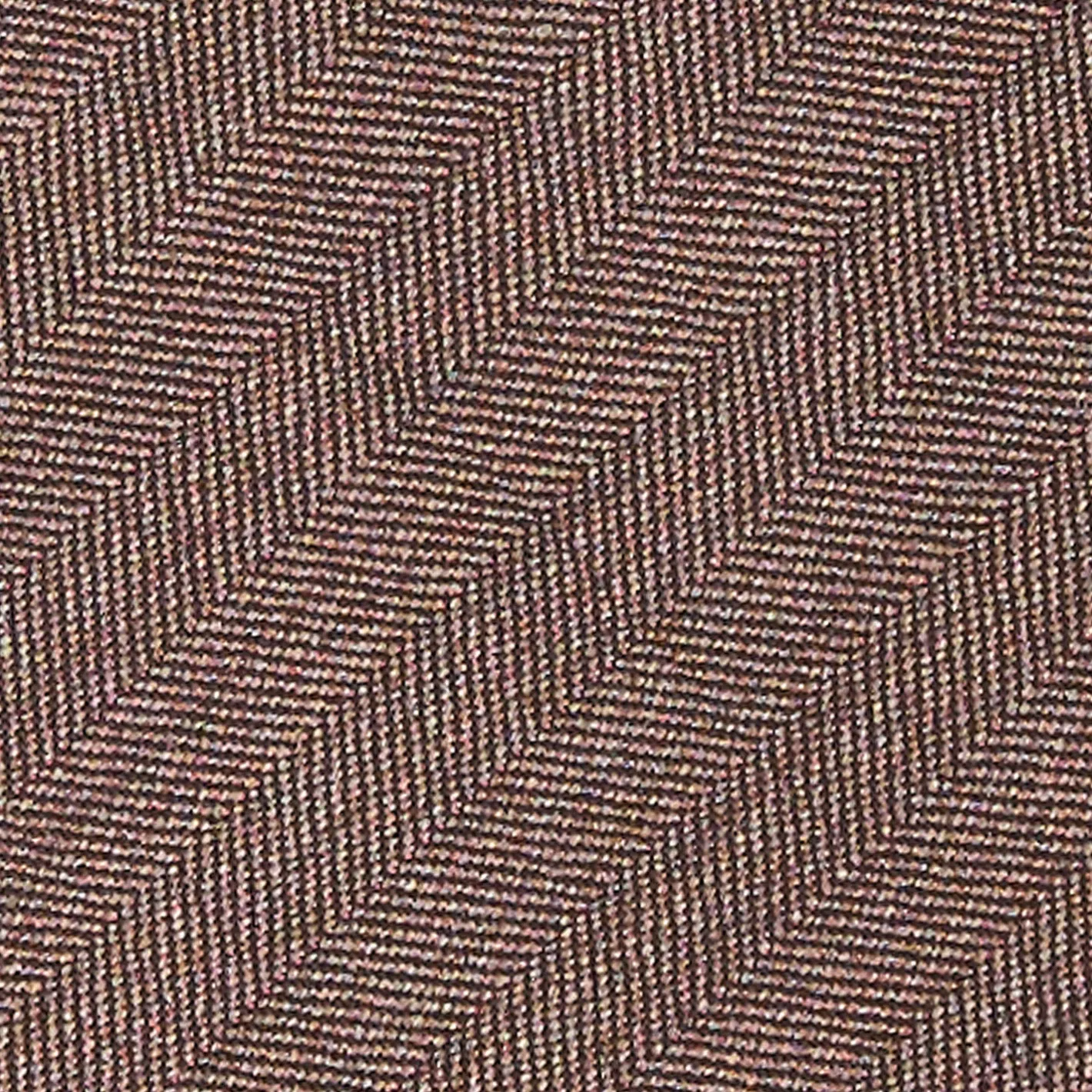 E.Marinella CRAVATTA CLASSICA DONNA IN LANA SFODERATA MARRONE BORDEAUX Bicolore Best