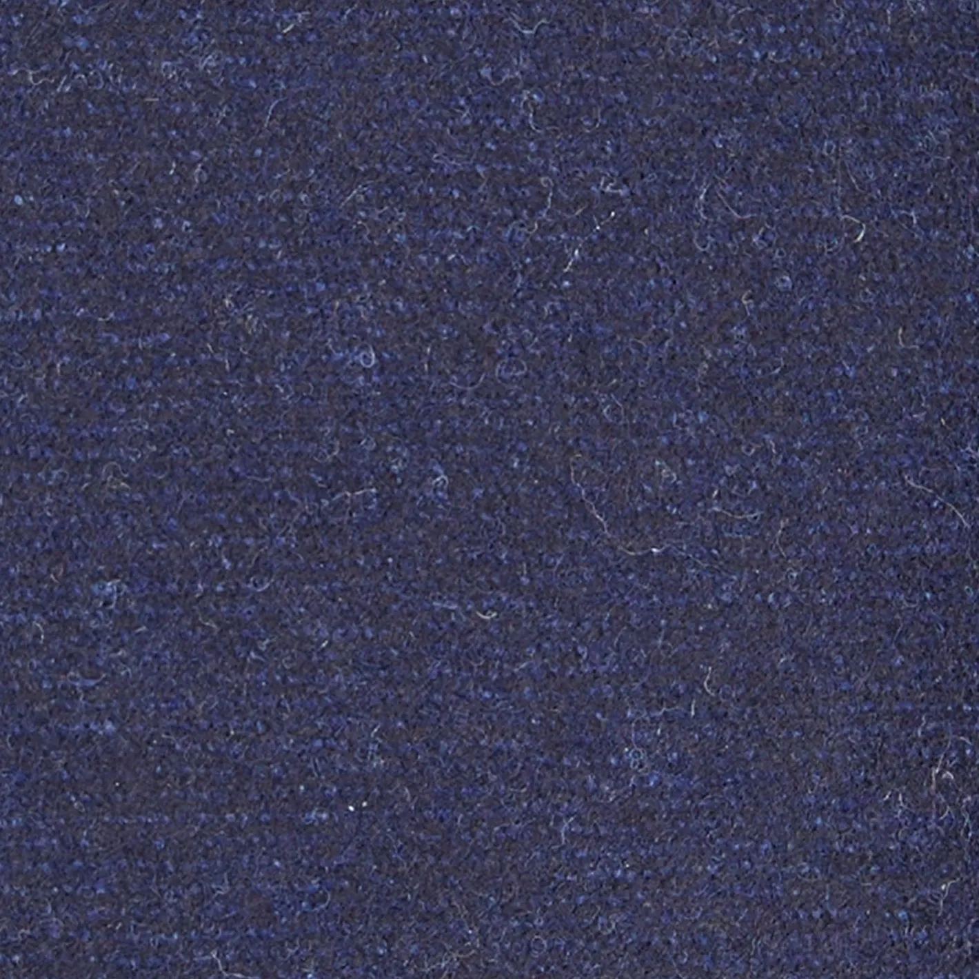 E.Marinella CRAVATTA CLASSICA IN LANA BLU SCURO Tinta unita New