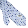 E.Marinella CRAVATTA IN SETA AZZURRA Collezione archivio anno 1970 Online