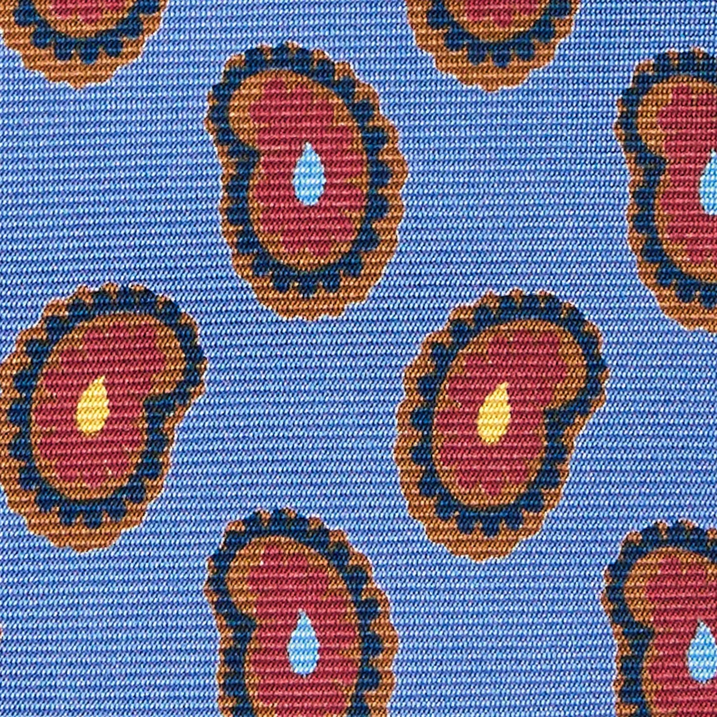 E.Marinella CRAVATTA IN SETA AZZURRO POLVERECollezione heritage Sale