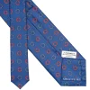 E.Marinella CRAVATTA IN SETA BLUETTE Collezione archivio anno 1951 Hot