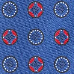 E.Marinella CRAVATTA IN SETA BLUETTE Collezione archivio anno 1951 Hot