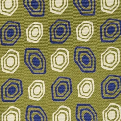 E.Marinella CRAVATTA IN SETA VERDE OLIVA Collezione archivio anno 1974 Discount