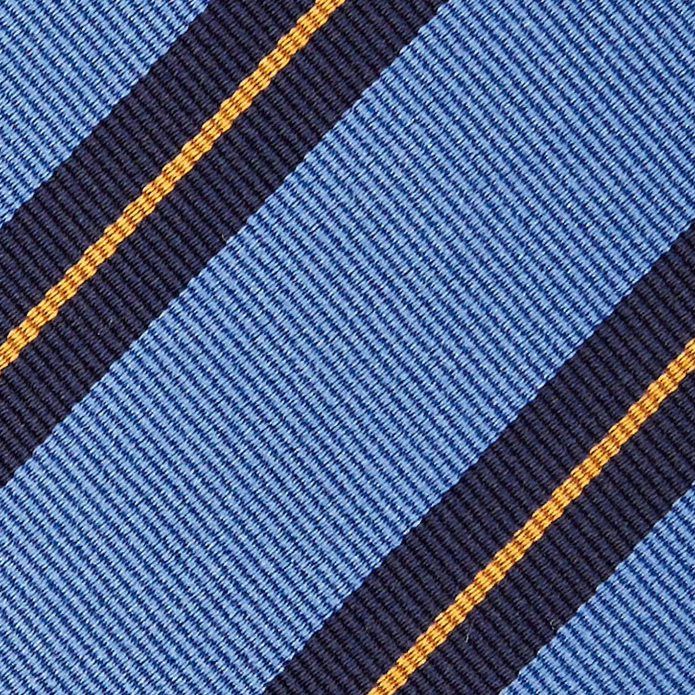 E.Marinella CRAVATTA REGIMENTAL IN SETA AZZURRO POLVERE Righe blu Sale
