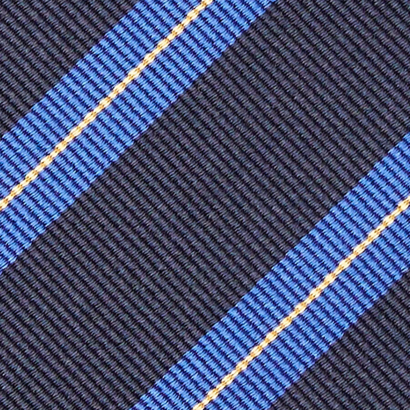 E.Marinella CRAVATTA REGIMENTAL IN SETA BLU SCURO Righe azzurre Discount